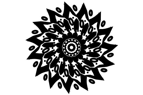 Beautiful Mandala Flowers Graphics for Crafts and Content