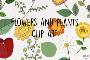 Flowers Clipart Graphics for Handmade Crafts