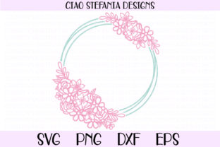 Flowers Geometric Circle Frame Review