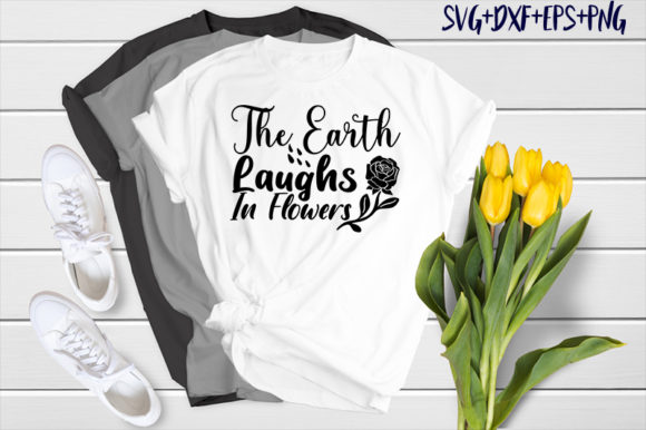 Garden the Earth Laughs in Flowers Graphics and T-Shirt Designs Review
