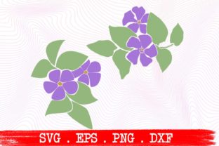 Purple Flowers Bundles Graphics and Crafts Review