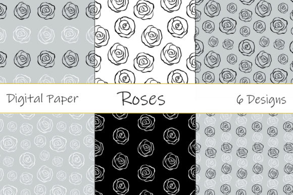Roses Flowers Seamless Pattern Vector: Graphics and Patterns Review